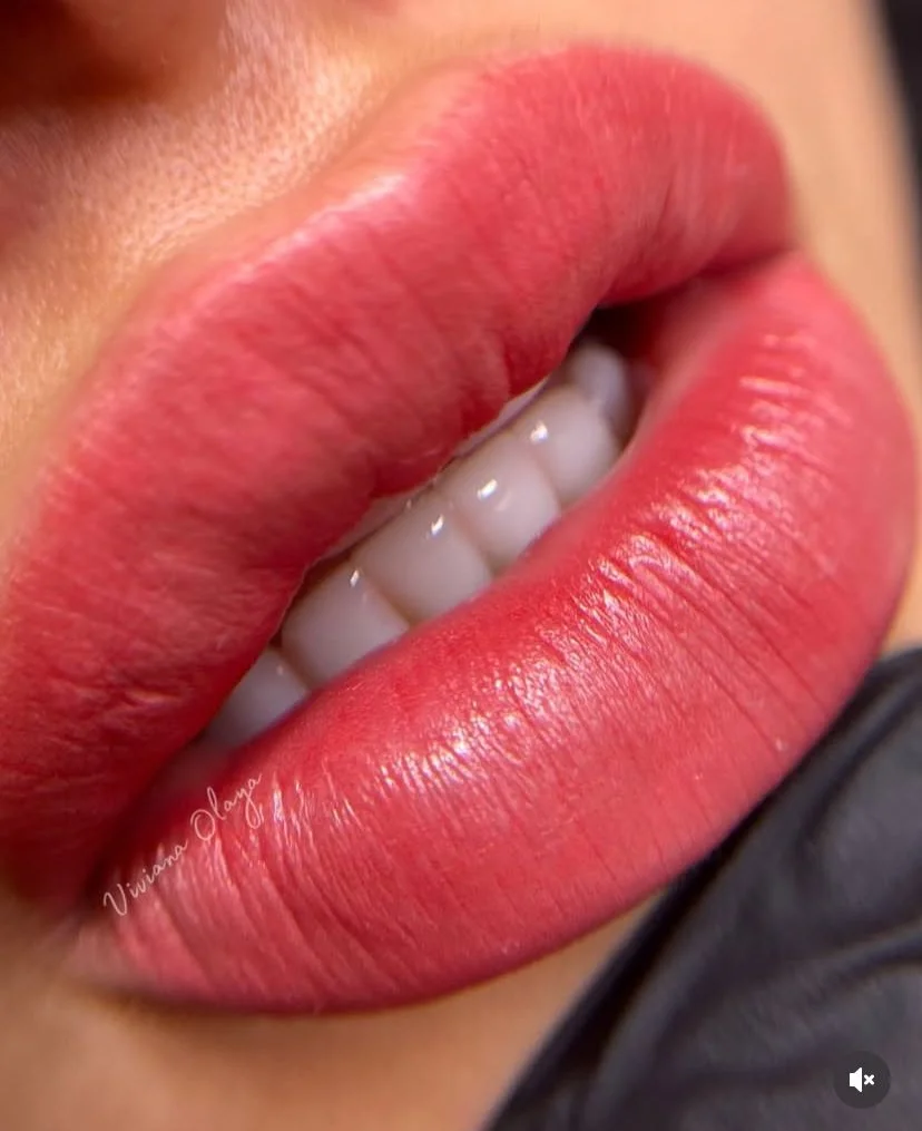 Estética Viviana Olaya – Detalle de labio blush